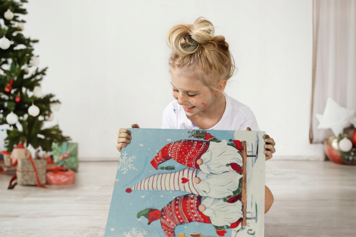 Malowanie po Numerach Gnomy 40x50 cm