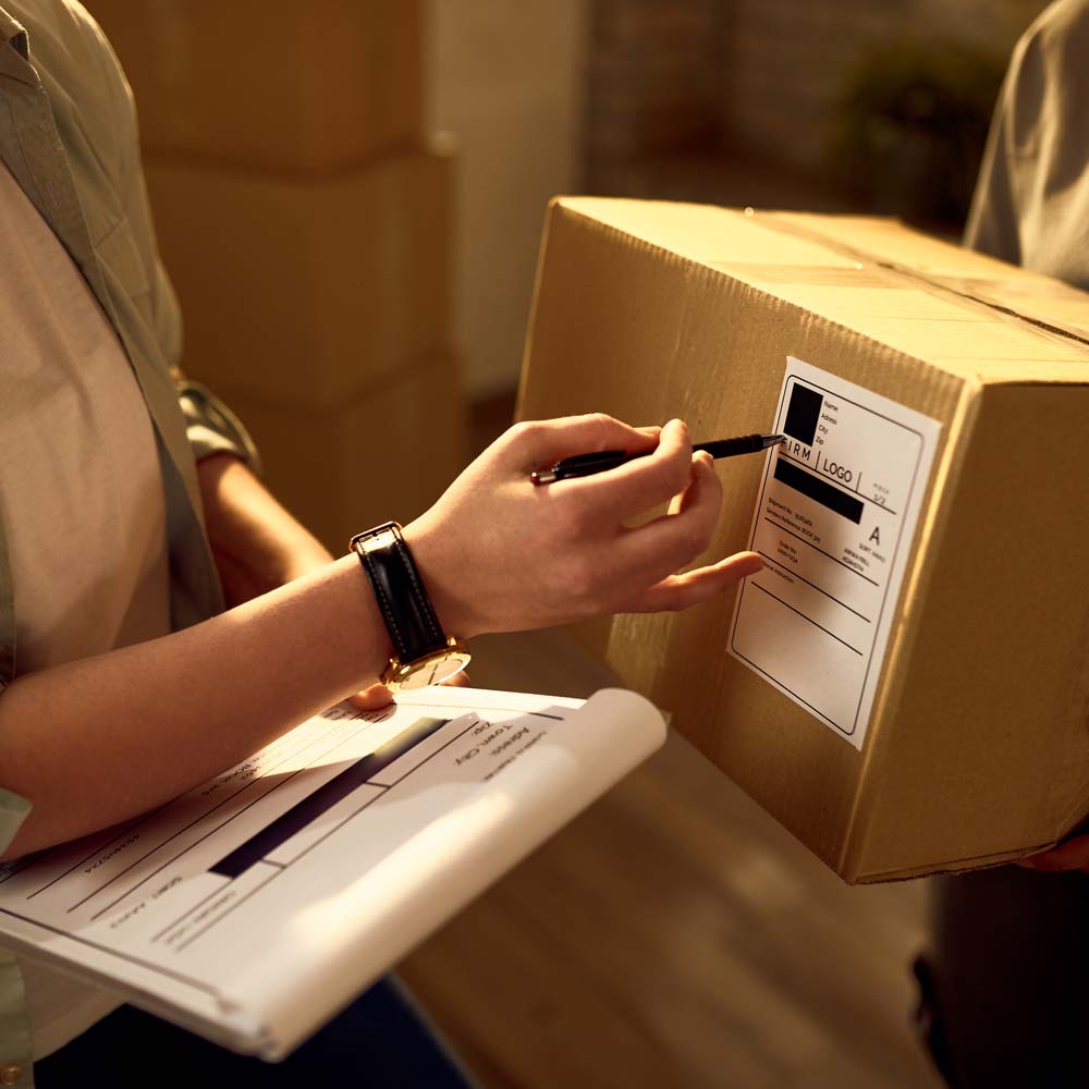 Etykiety termiczne Białe 10x15 cm 500szt. ZEBRA