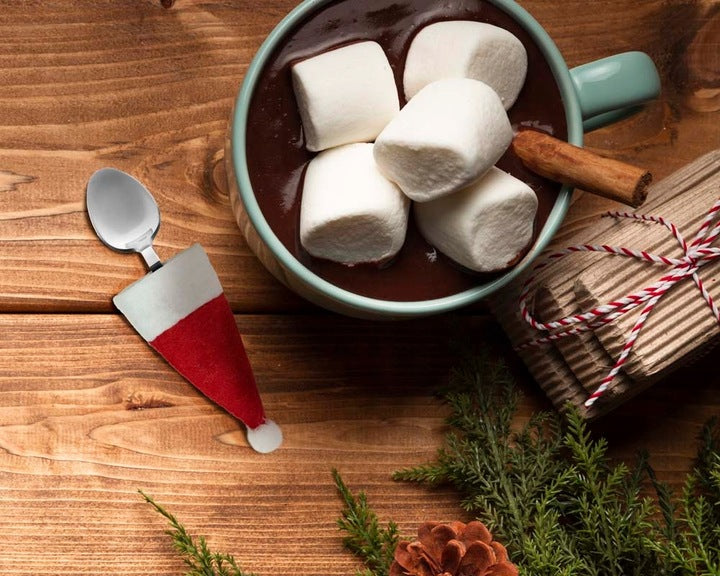 Dekoracyjne CZAPKI MIKOŁAJA 10szt.