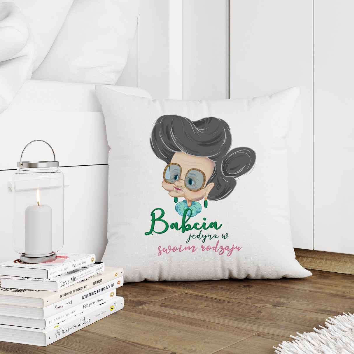 Poduszka na Dzień Babci - Jedyna w swoim rodzaju Prezent na Dzień Babci