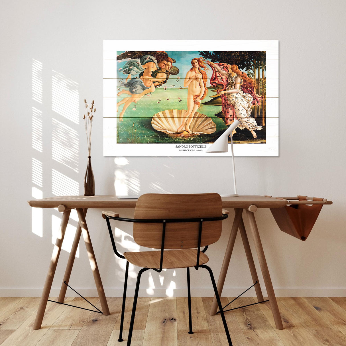 Obraz na drewnie Narodziny Wenus Botticelli