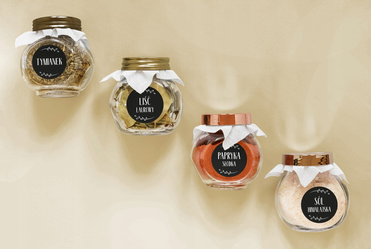 Naklejki na przyprawy 200szt.