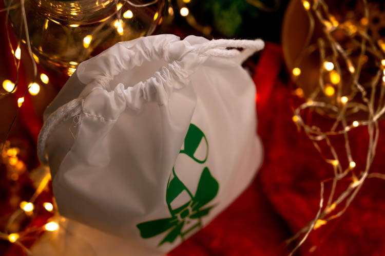 Woreczek poliestrowy 16x21cm Laska zielona