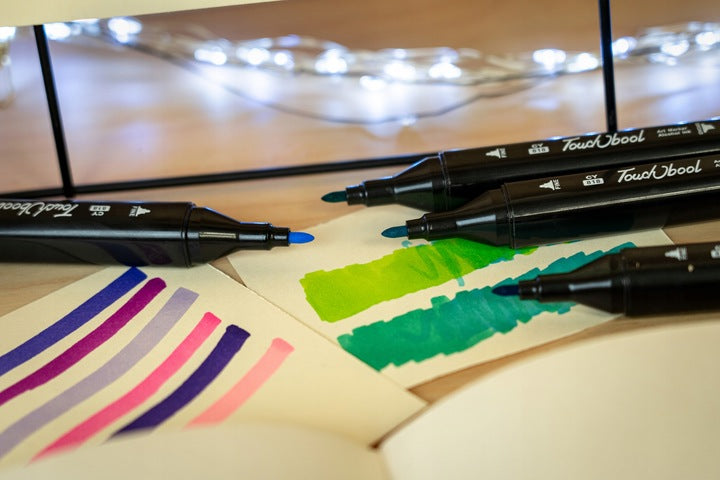 Flamastry markery zestaw 80szt