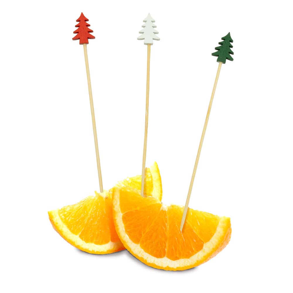 Patyczki wykałaczki świąteczne 50 szt.