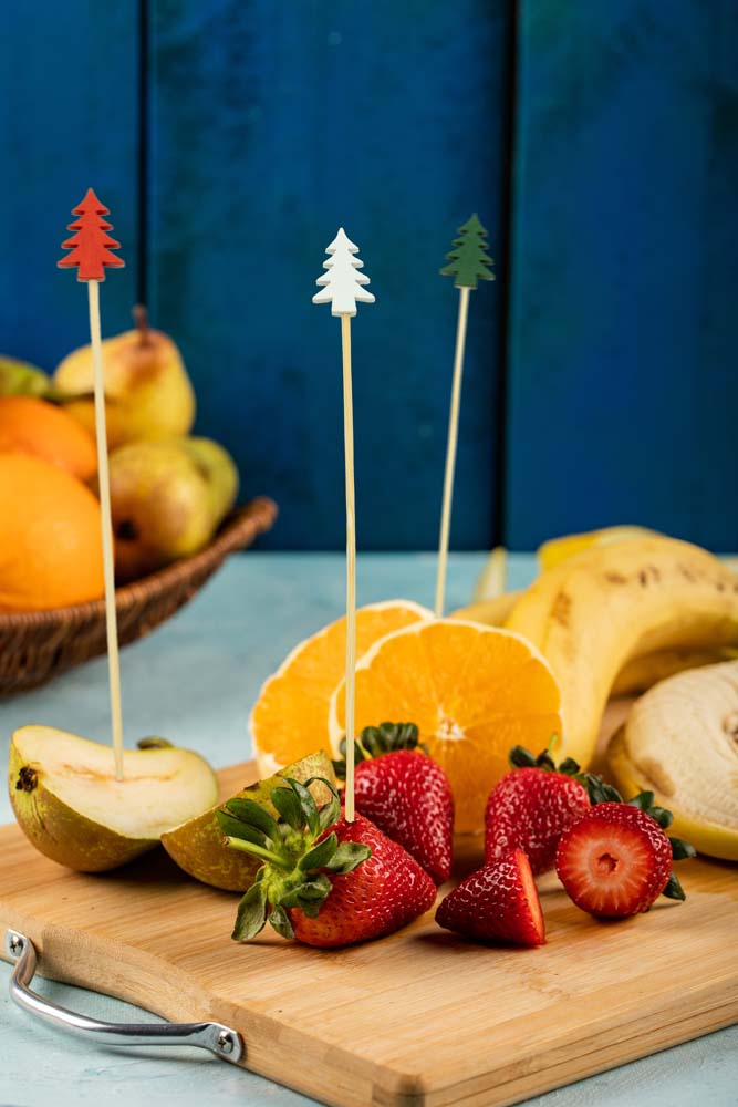 Patyczki wykałaczki świąteczne 50 szt.