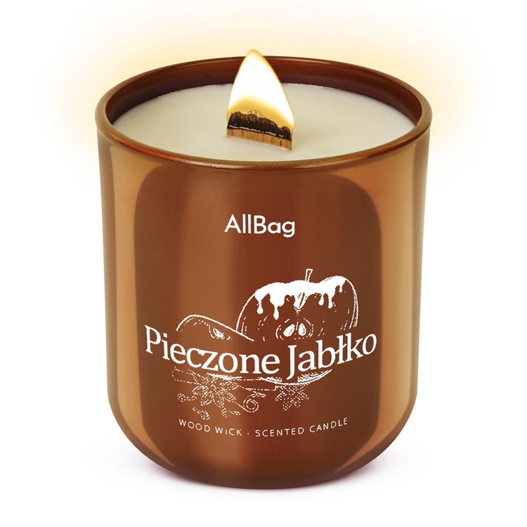 Świeca sojowa zapachowa PIECZONE JABŁKO