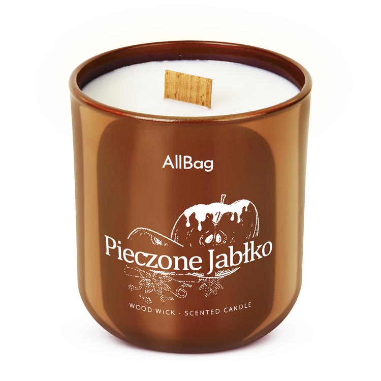 Świeca sojowa zapachowa PIECZONE JABŁKO