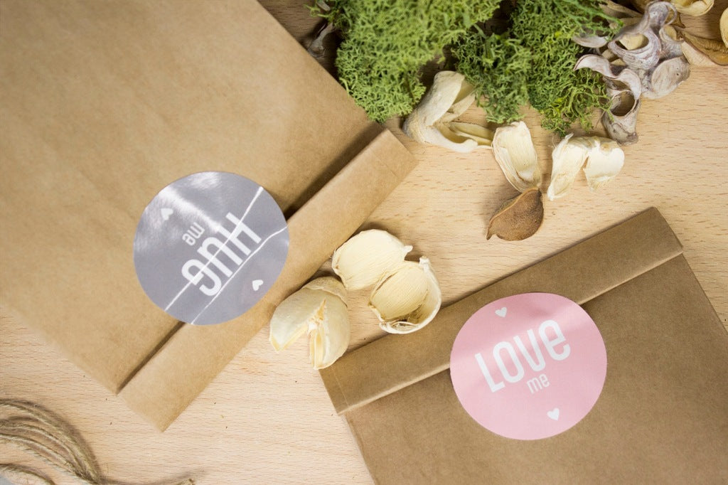 Naklejki LOVE ME ozdobne 10szt.