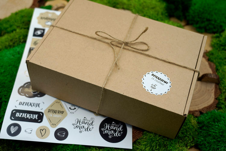 Naklejki dekoracyjne handmade 39szt.