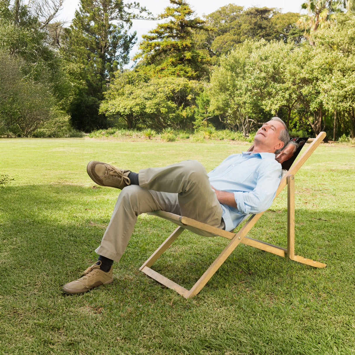 Leżak drewniany personalizowany Karykatura Prezent na Dzień Dziadka