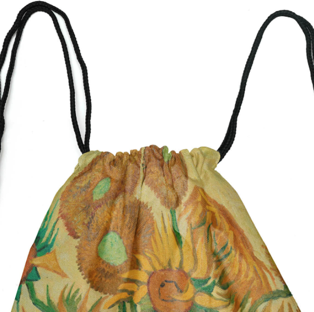 Plecak worek poliestrowy z nadrukiem Sunflowers Vincent