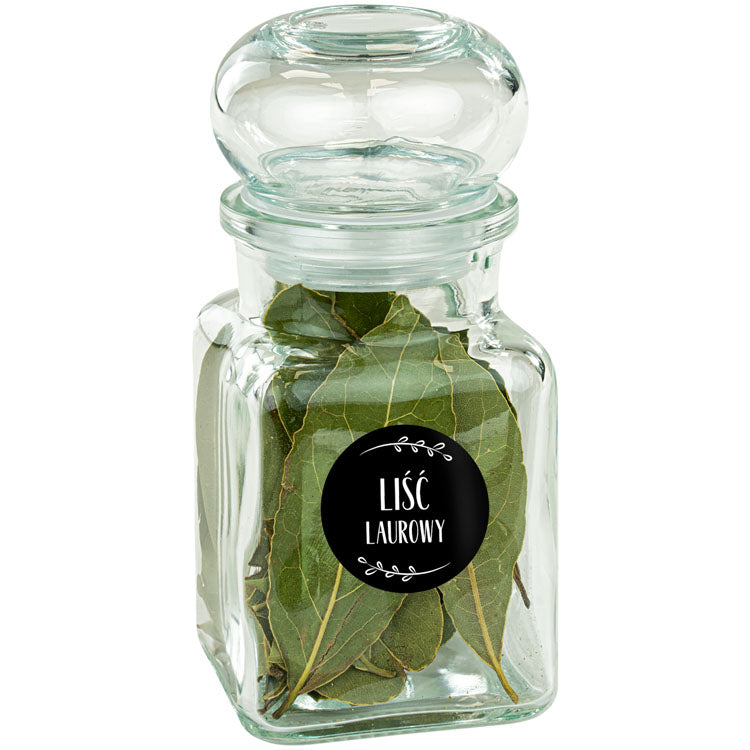 Słoiki na przyprawy 150ml 24 sztuki+ 200 naklejek+ czerpak+EBOOK