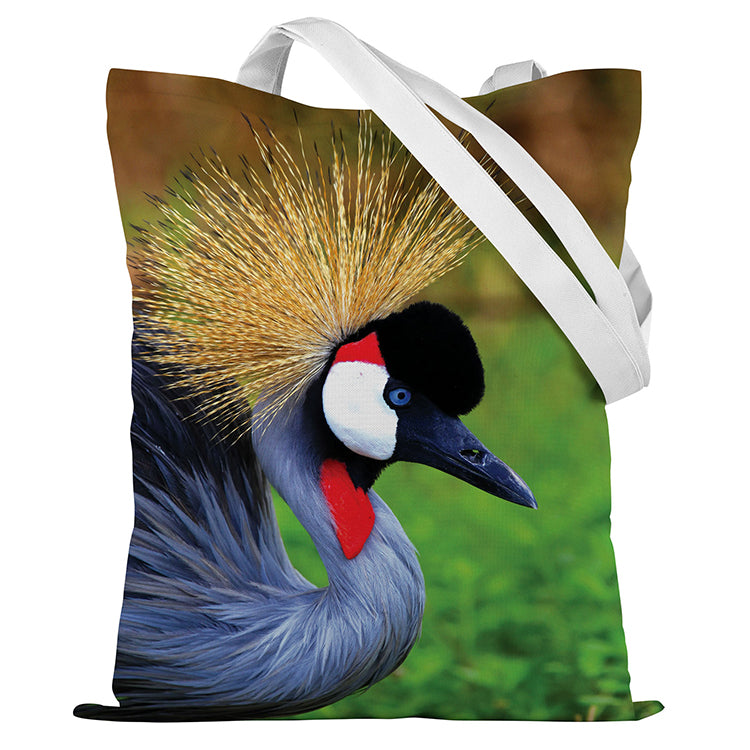 Torba bawełniana 350x450mm ŻURAW KRÓLEWSKI