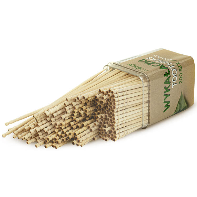 Wykałaczki drewniane 200szt EKO