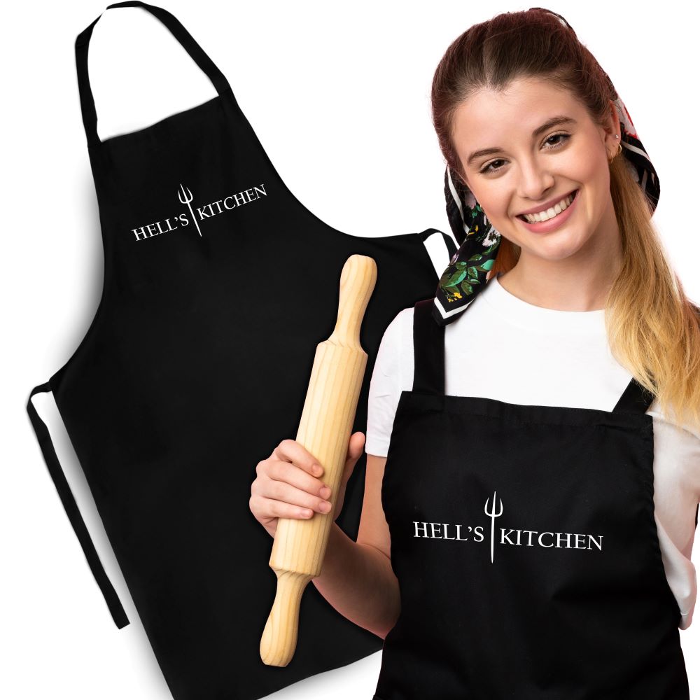 Fartuch kuchenny bawełniany HELLS KITCHEN