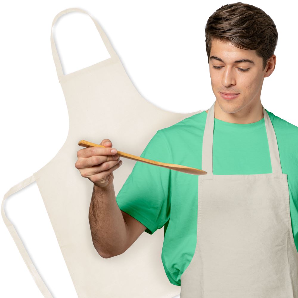 Fartuch kuchenny Ecru