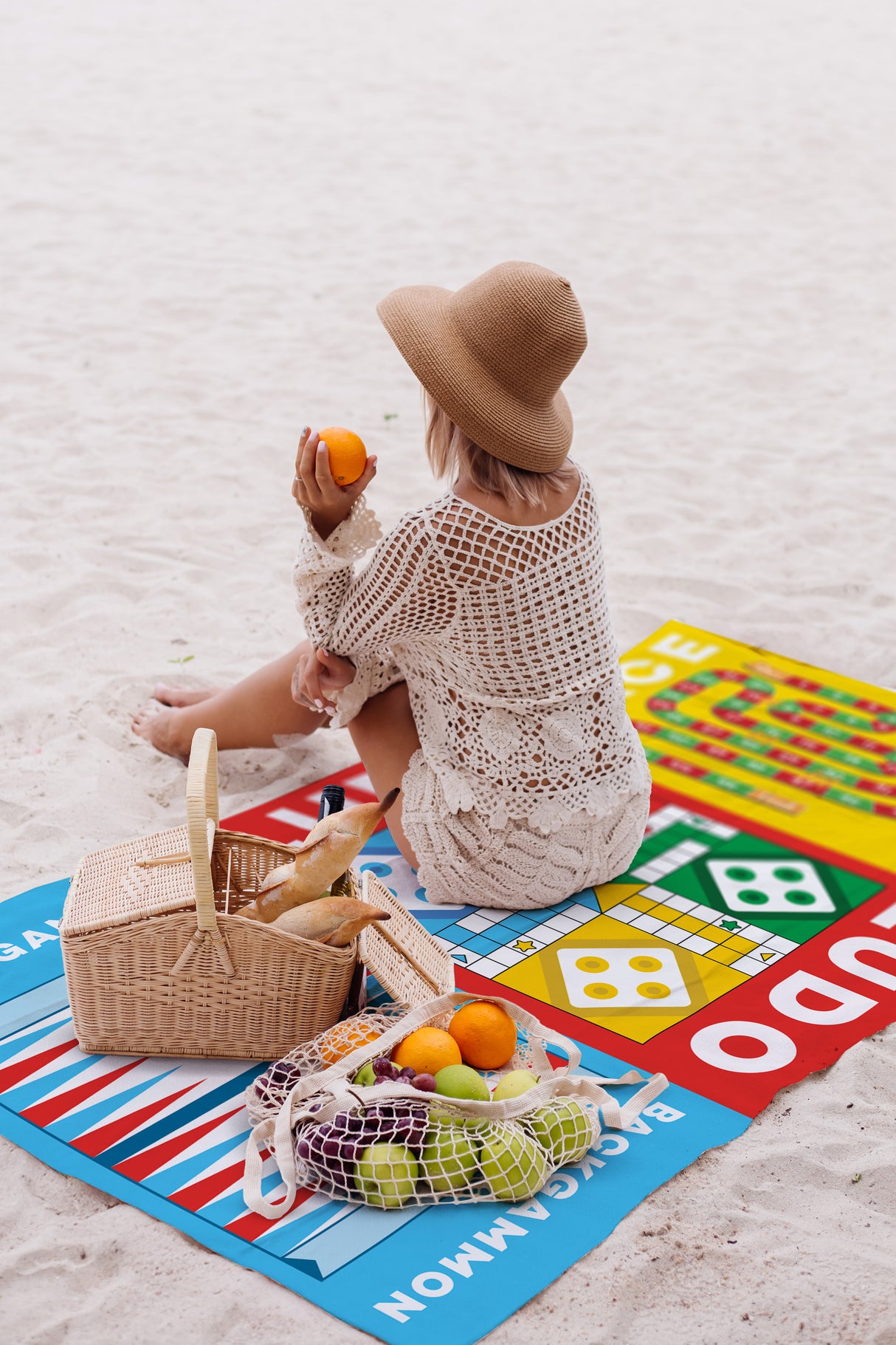 Szybkoschnący Ręcznik Plażowy GRY PLANSZOWE 150x80 cm