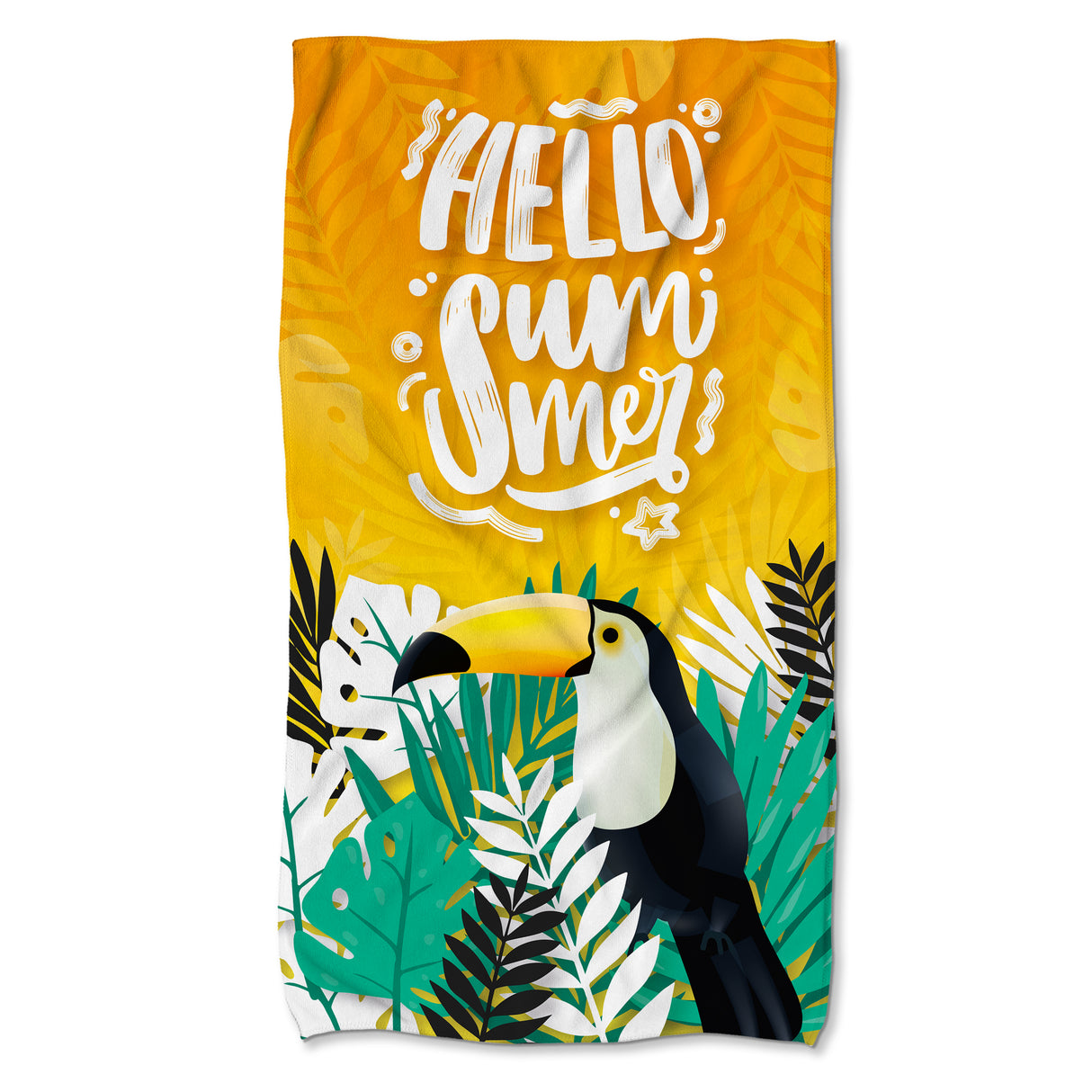 Szybkoschnący Ręcznik Plażowy HELLO SUMMER 150x80 cm