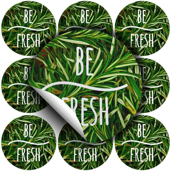 Naklejki BE FRESH ozdobne 10szt.