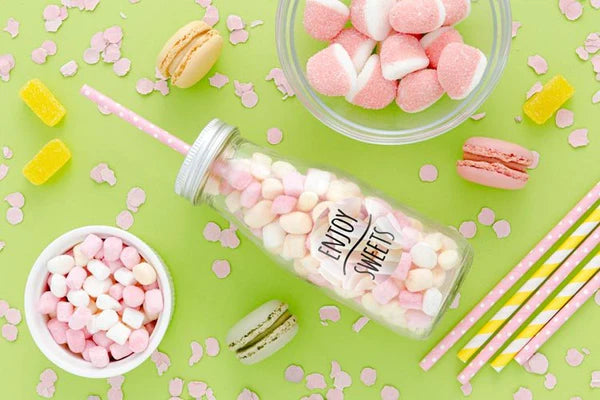 Naklejki ENJOY SWEETS ozdobne 10szt.