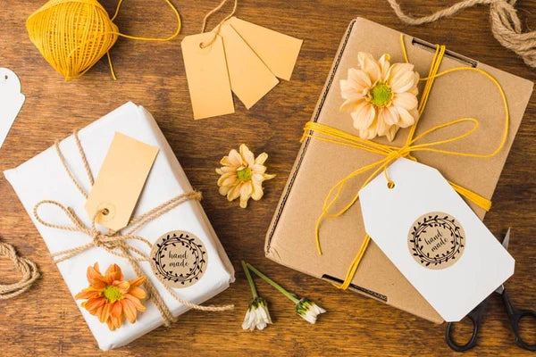 Naklejki HANDMADE ozdobne 10szt.