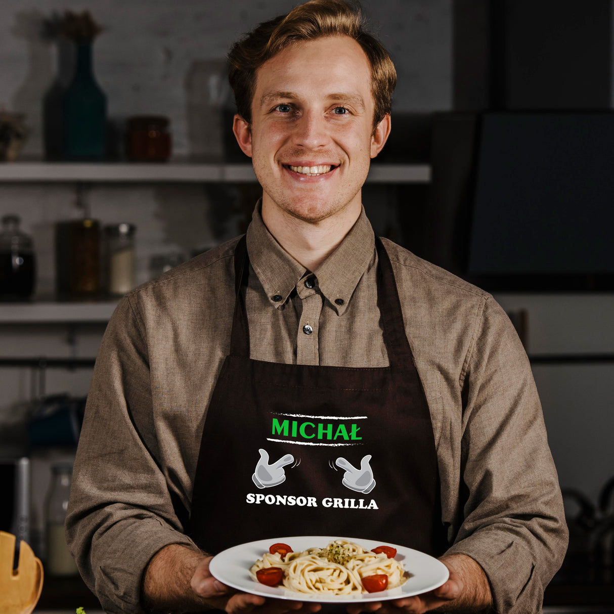 Fartuch kuchenny bawełniany SPONSOR GRILLA