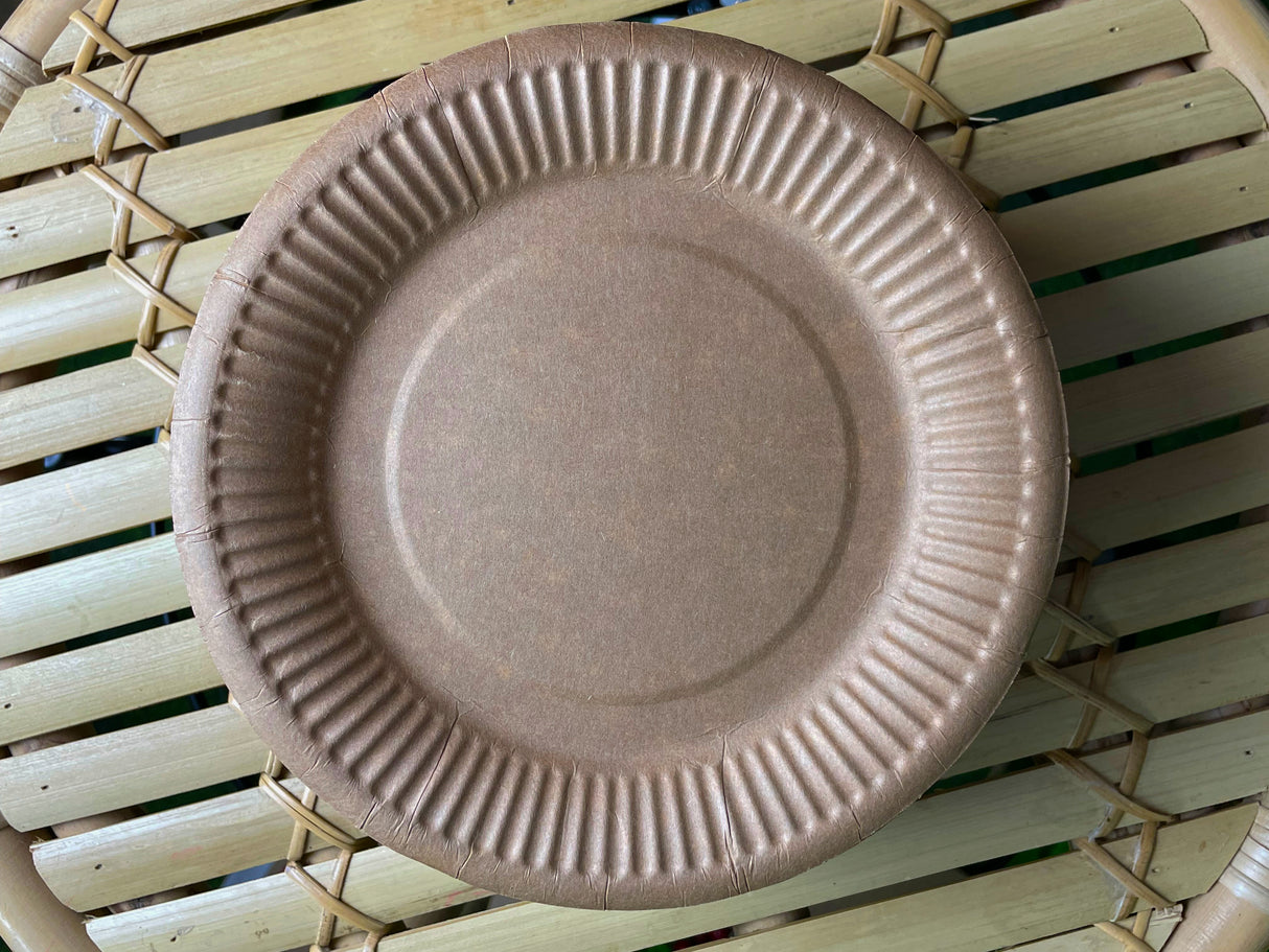 Talerzyki papierowe EKO 18cm 100szt