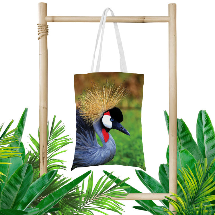 Torba bawełniana 350x450mm ŻURAW KRÓLEWSKI