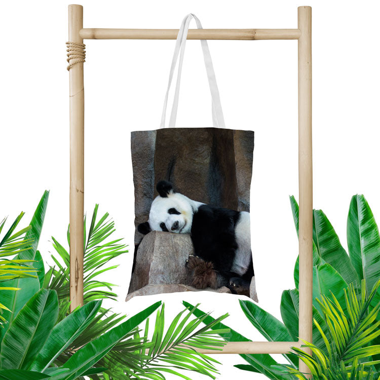 Torba bawełniana 350x450mm ŚPIĄCA PANDA