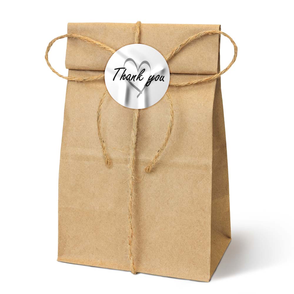 Torba papierowa klockowa 120x95x325mm Brązowa 1000 szt.