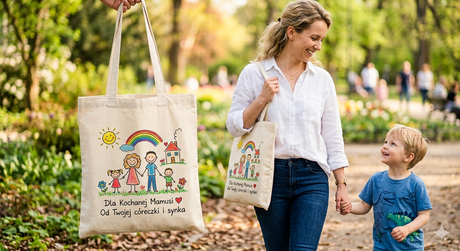 Co zamiast kwiatów na Dzień Matki? Dlaczego ekologiczna torba to prezent, który rośnie w oczach?
