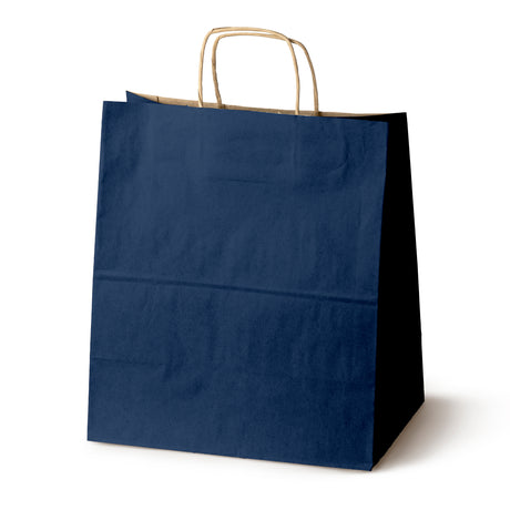 Paper Bag with Twisted Handle 300x170x340mm Navy Blue