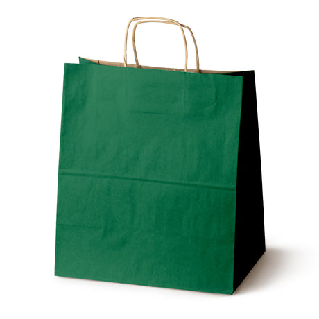 Paper Bag with Twisted Handle 300x170x340mm Dark Green
