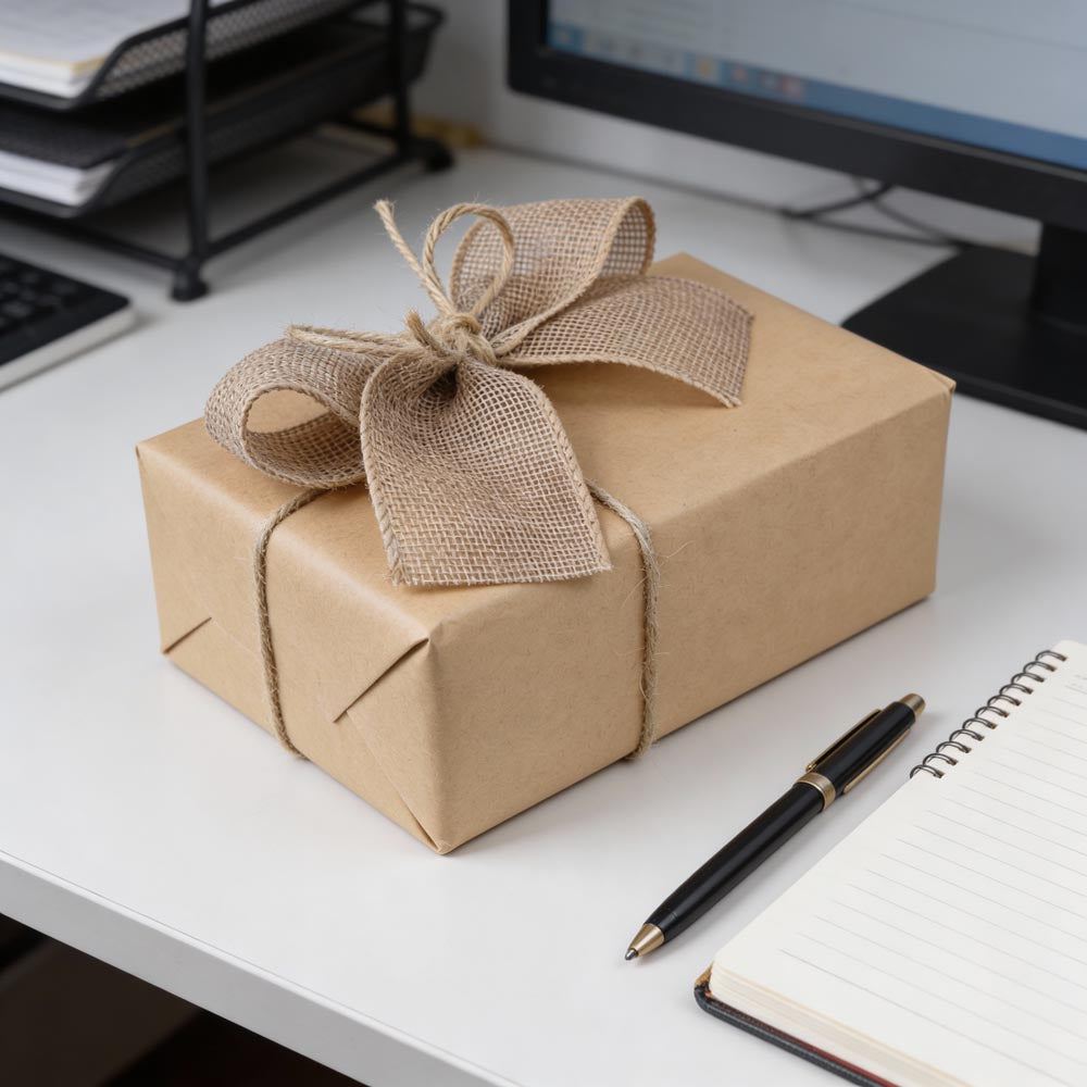 Naturalna jutowa wstążka dekoracyjna 10M