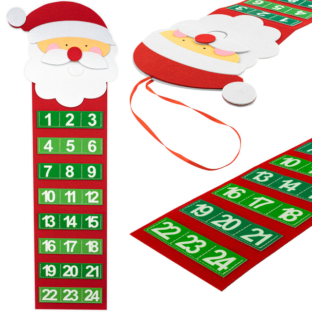 Kalendarz adwentowy kieszonki bożonarodzeniowy MIKOŁAJ BAŁWAN