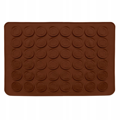 Mata silikonowa do makaroników ciasteczek 39x29x0,3 cm