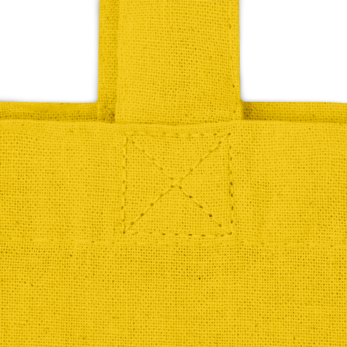 Torba bawełniana Żółty 38x42 cm Uchwyt: 70 cm