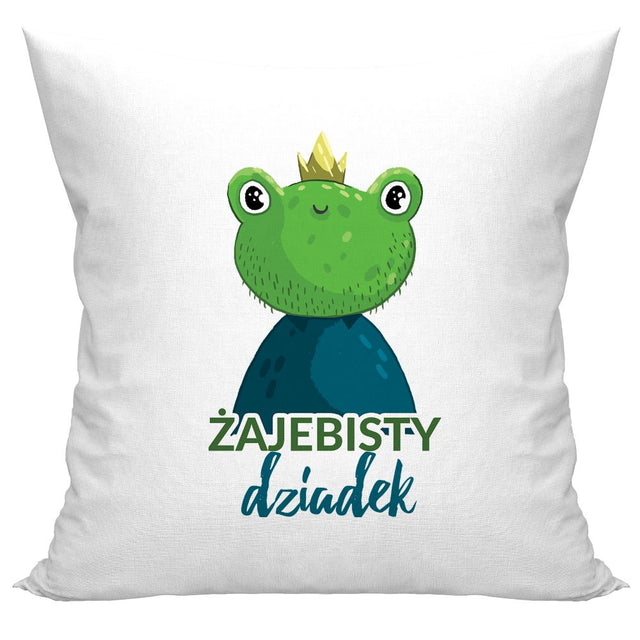 Poduszka na Dzień Dziadka - Żajebisty dziadek Prezent na Dzień Dziadka
