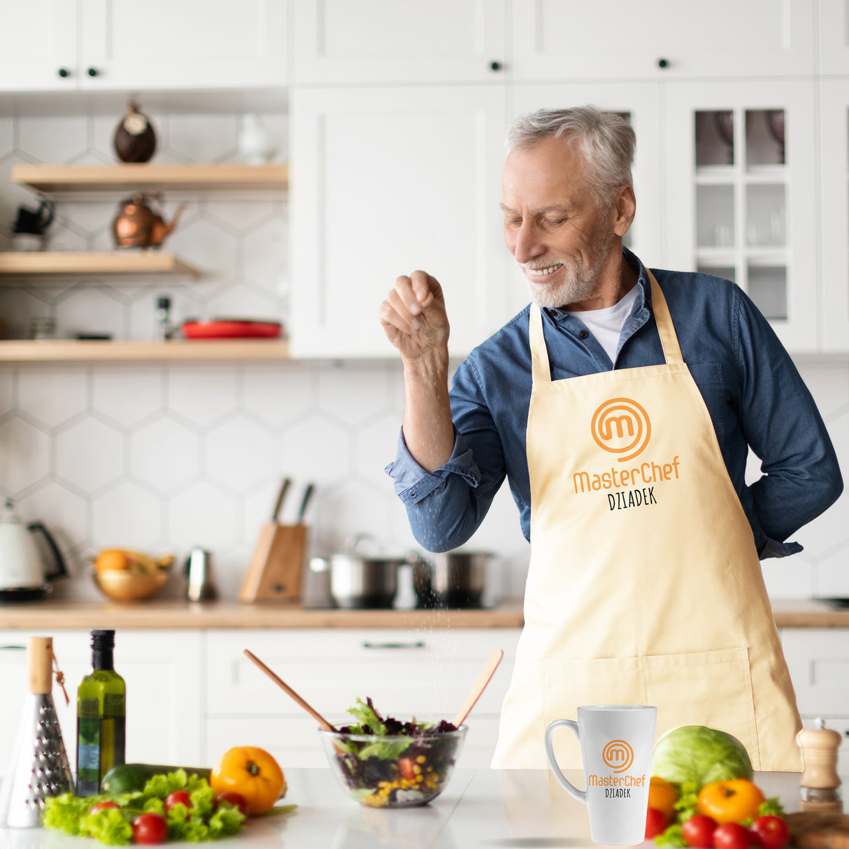 Zestaw na dzień dziadka DZIADEK MASTERCHEF DZIADEK