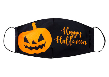 Maseczka z nadrukiem HAPPY HALLOWEEN