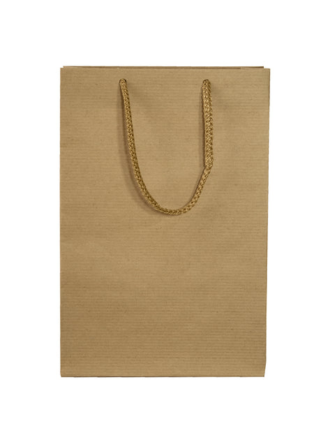 Torba papierowa ECO prestige 170x70x250mm Brązowa