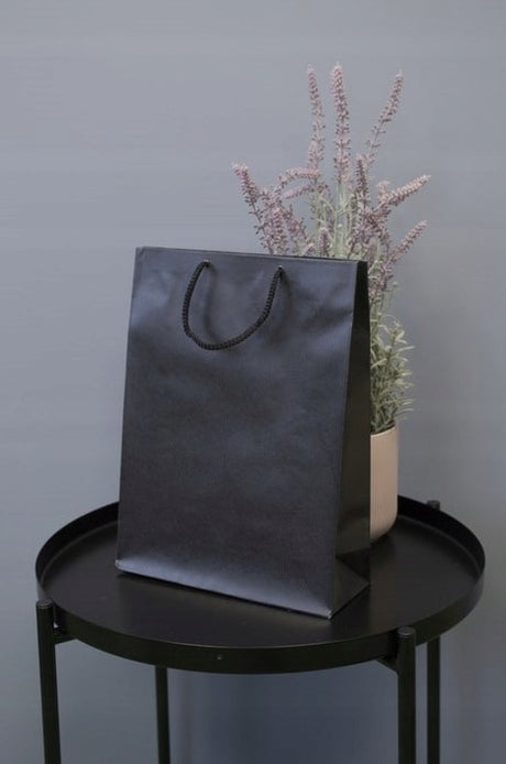 Torba papierowa ECO prestige 300x100x400mm Czarna