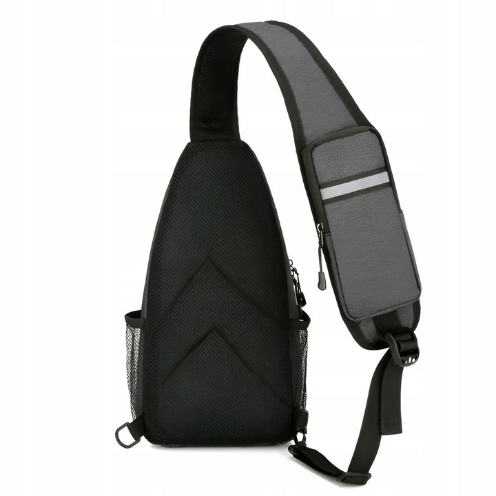 Czarna torba na ramię sling bag