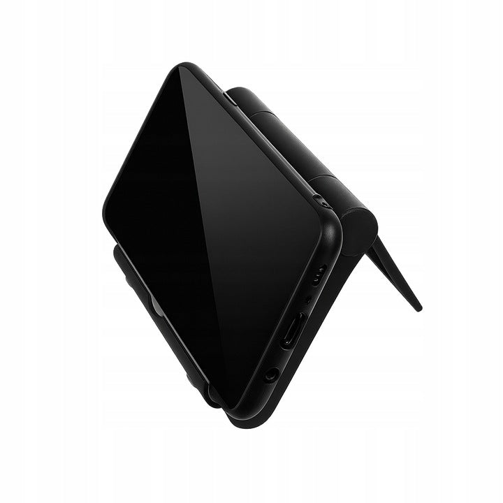 Czarny składany stojak na telefon