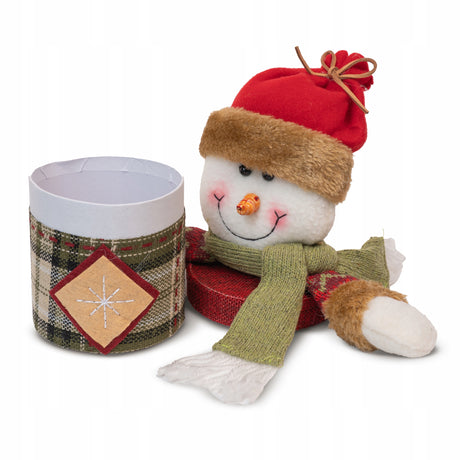 Dekoracyjne opakowanie prezentowe Bałwanek