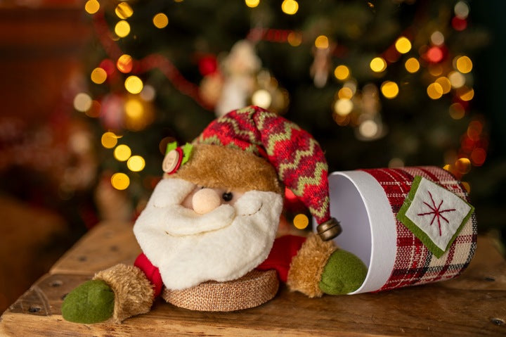 Dekoracyjne opakowanie prezentowe Mikołaj