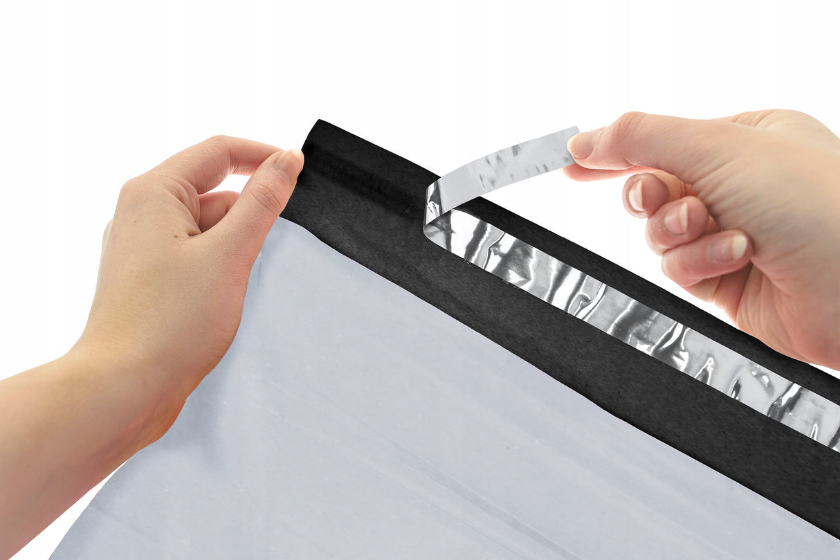 Szare foliopaki kurierskie 3XL 400x550mm 50szt.