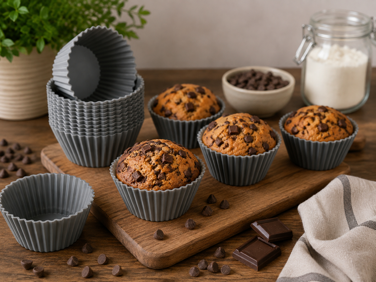 Foremki silikonowe Do Muffinek 12 szt.
