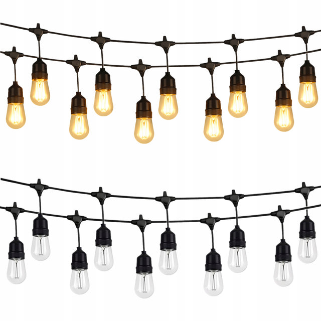 Girlanda Ogrodowa LED Żarówki E27 20 m